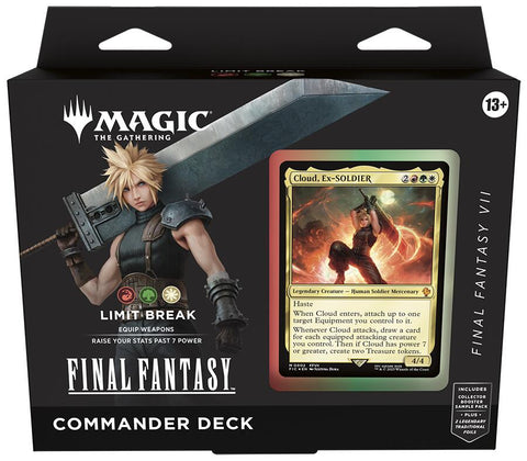 FINAL FANTASY - Commander Deck (Limit Break FINAL FANTASY VII) - restock coming