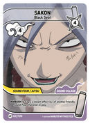 Image for Sakon — Black Seal (062/130) (KSH) - Naruto Mythos TCG