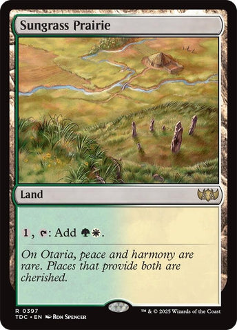 Image for Sungrass Prairie (397) [Commander: Tarkir: Dragonstorm] - Magic: The Gathering