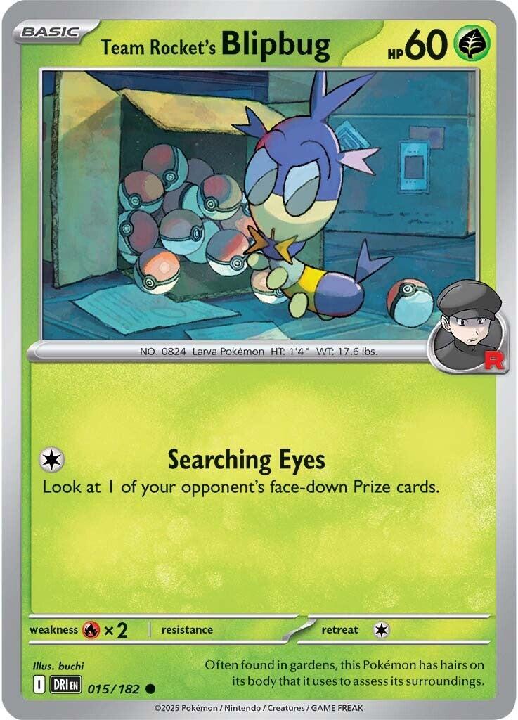 Team Rocket's Blipbug (015/182) [Scarlet & Violet: Destined Rivals]