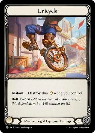 Image for Unicycle (SEA010) [High Seas] - Flesh and Blood TCG