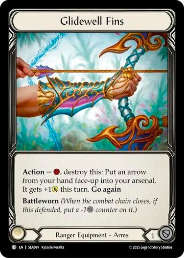Image for Glidewell Fins (SEA097) [High Seas] - Flesh and Blood TCG