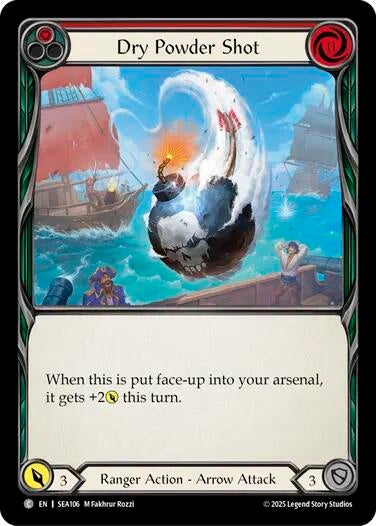 Image for Dry Powder Shot (SEA106) [High Seas] - Flesh and Blood TCG