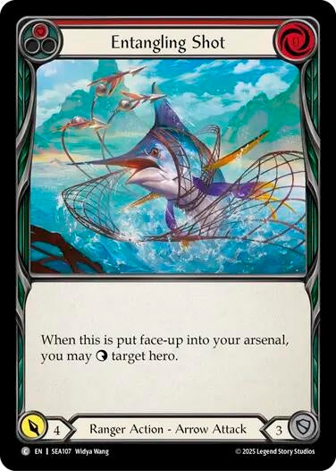 Image for Entangling Shot (SEA107) [High Seas] - Flesh and Blood TCG