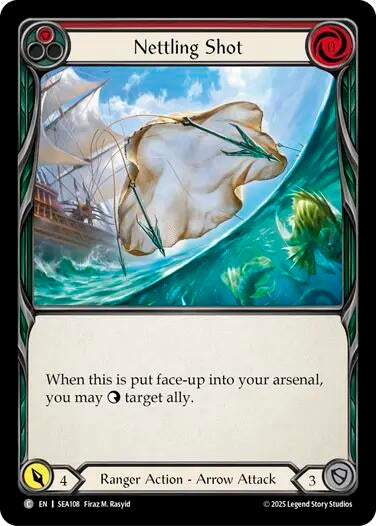 Image for Nettling Shot (SEA108) [High Seas] - Flesh and Blood TCG