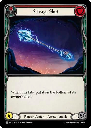 Image for Salvage Shot (Red) (SEA114) [High Seas] - Flesh and Blood TCG