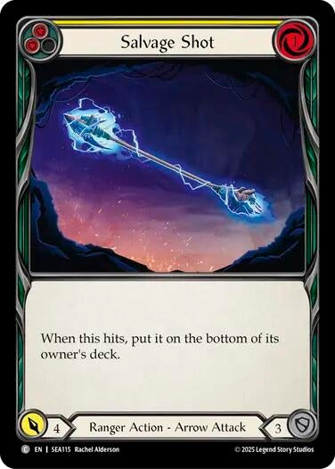 Image for Salvage Shot (Yellow) (SEA115) [High Seas] - Flesh and Blood TCG