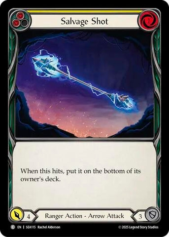 Image for Salvage Shot (Yellow) (SEA115) [High Seas] - Flesh and Blood TCG