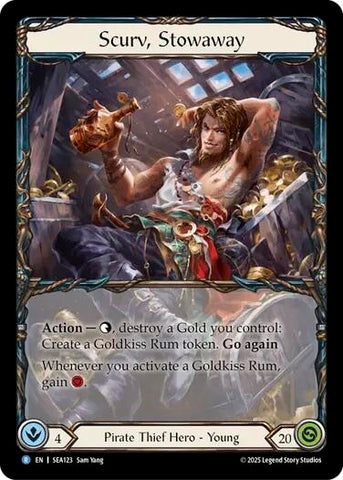 Image for Scurv, Stowaway (SEA123) [High Seas] - Flesh and Blood TCG