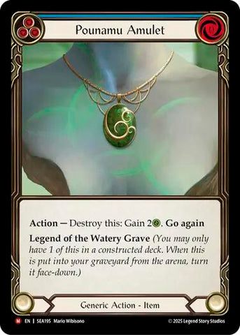 Pounamu Amulet [SEA195] (High Seas)