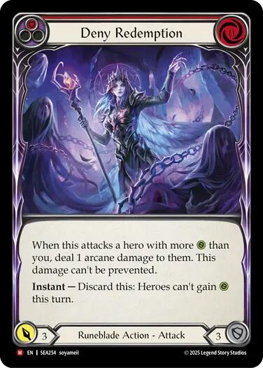 Deny Redemption [SEA254] (High Seas)  Rainbow Foil