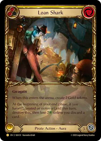 Loan Shark (Treasure) [SEA131] (High Seas)  Cold Foil