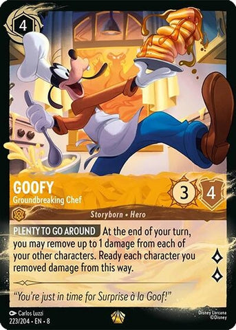 Image for Goofy - Groundbreaking Chef (223/204) (223/204) [Illumineer's Quest: Palace Heist] - Disney Lorcana