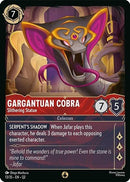 Image for Gargantuan Cobra - Slithering Statue (13/35) [Illumineer's Quest: Palace Heist] - Disney Lorcana