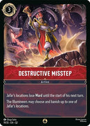 Image for Destructive Misstep (19/35) [Illumineer's Quest: Palace Heist] - Disney Lorcana