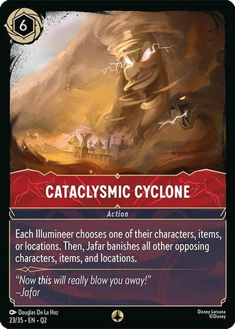 Image for Cataclysmic Cyclone (23/35) [Illumineer's Quest: Palace Heist] - Disney Lorcana