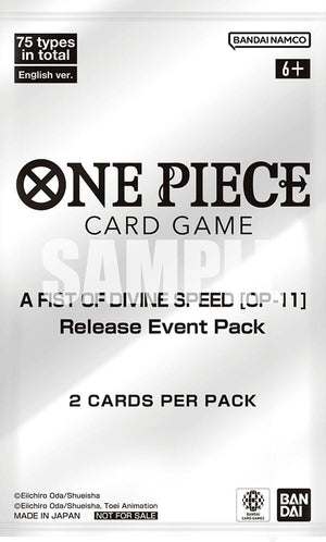 Image for A Fist of Divine Speed - Release Event Pack - One Piece Card Game