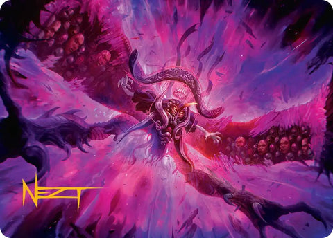 Hades, Sorcerer of Eld Art Card (Gold-Stamped Signature) [FINAL FANTASY Art Series]