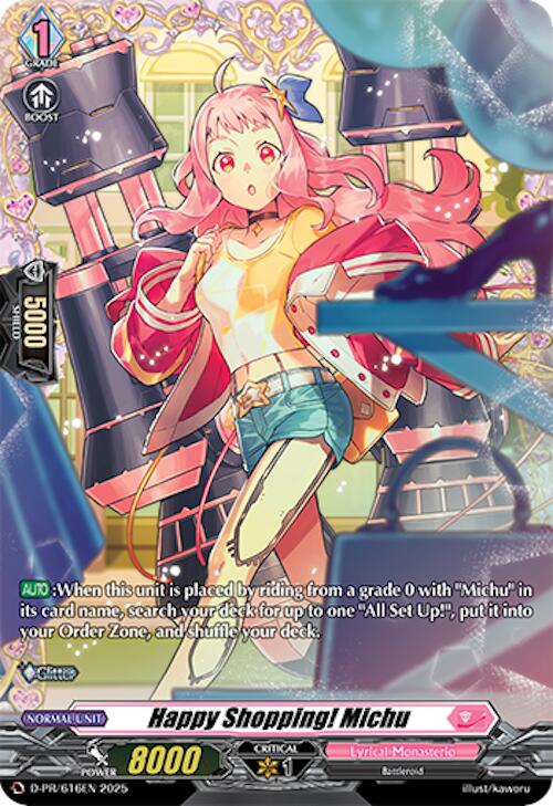 Happy Shopping! Michu (D-PR/616EN) [D Promo Cards]