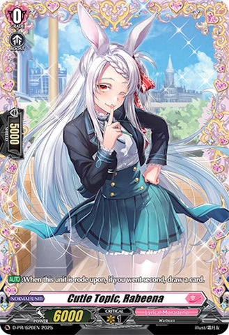 Cutie Topic, Rabeena (D-PR/620EN) [D Promo Cards]