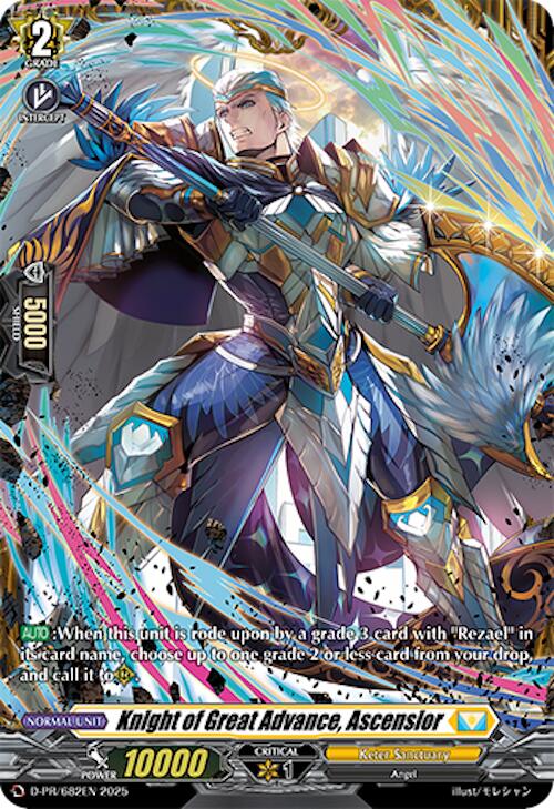 Knight of Great Advance, Ascensior (D-PR/682EN) [D Promo Cards]