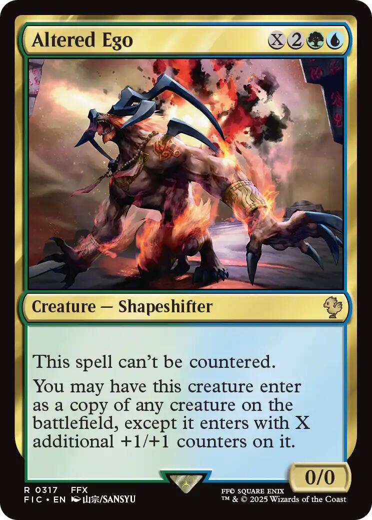 Altered Ego (Surge Foil) [FINAL FANTASY Commander]