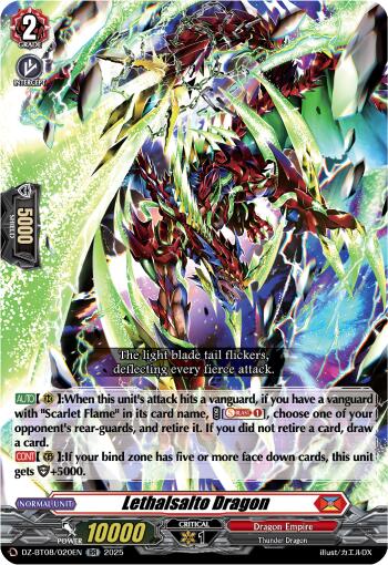 Lethalsalto Dragon (DZ-BT08/020EN) [Knights 0f Rebirth]