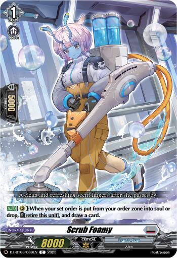 Scrub Foamy (DZ-BT08/089EN) [DZ-BT08: Knights 0f Rebirth]