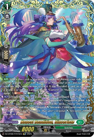 Honest Rendition, Sinceriete (DZ-BT08/FFR15EN) [Knights 0f Rebirth]