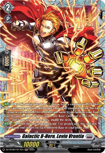 Galatic B Hero, Levin Vrontia (DZ-BT08/FR17EN) [Knights 0f Rebirth]