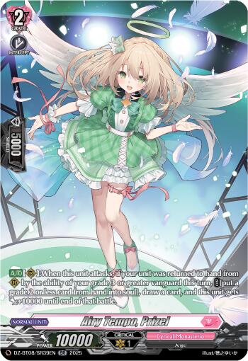 Airy Tempo, Prizel (DZ-BT08/SR39EN) [Knights 0f Rebirth]