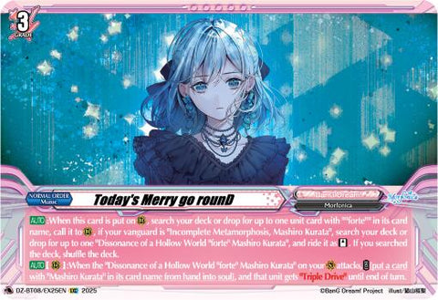 Today's Merry go rounD (DZ-BT08/EX25EN) [Knights 0f Rebirth]