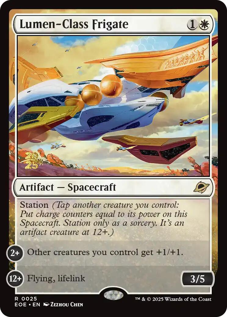 Lumen-Class Frigate [Edge of Eternities Prerelease Promos]
