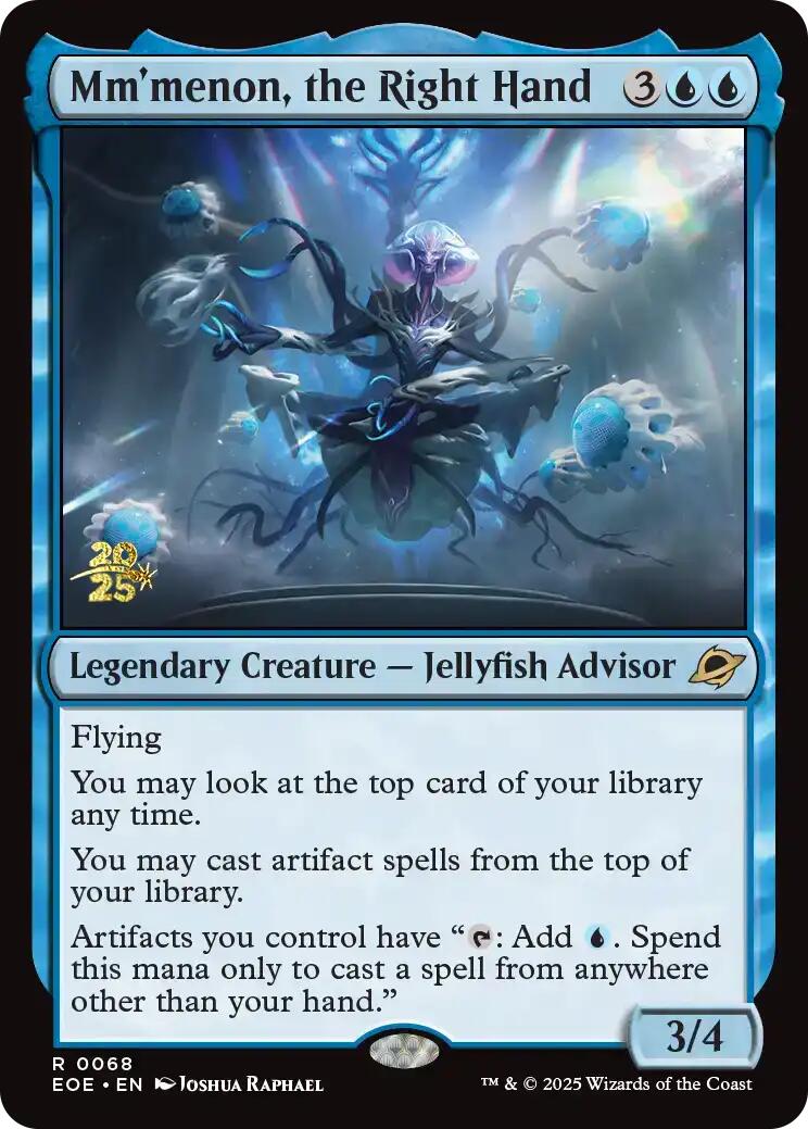 Mm'menon, the Right Hand [Edge of Eternities Prerelease Promos]