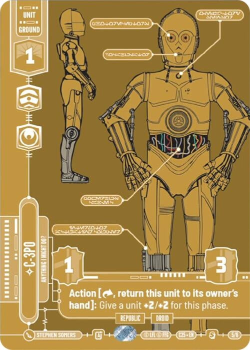 Image for C-3PO - Anything I Might Do? (5/6) - Star Wars: Unlimited