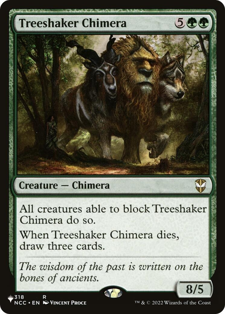 Image for Treeshaker Chimera (318) (LIST) - Magic: The Gathering