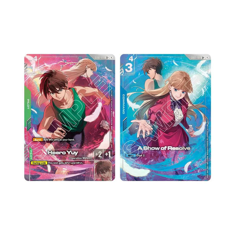 Gundam Card Game: Premium Accessory Set - Mobile Suit Gundam Wing- (PB01)