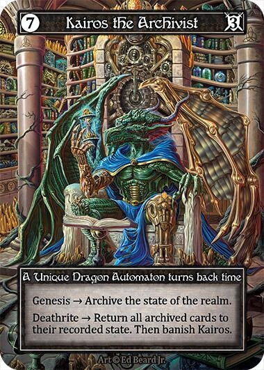 Image for Kairos the Archivist (Foil) (SCRDL) - Sorcery: Contested Realm