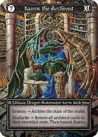 Image for Kairos the Archivist (Foil) (SCRDL) - Sorcery: Contested Realm