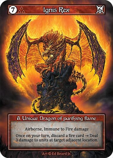 Image for Ignis Rex (Foil) (SCRDL) - Sorcery: Contested Realm