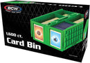 Image for 1600 Collectible Card Bin - Green - Deck Boxes