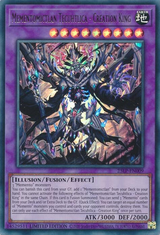 Image for Mementomictlan Tecuhtlica - Creation King (25LP-EN009) (25LP) - YuGiOh