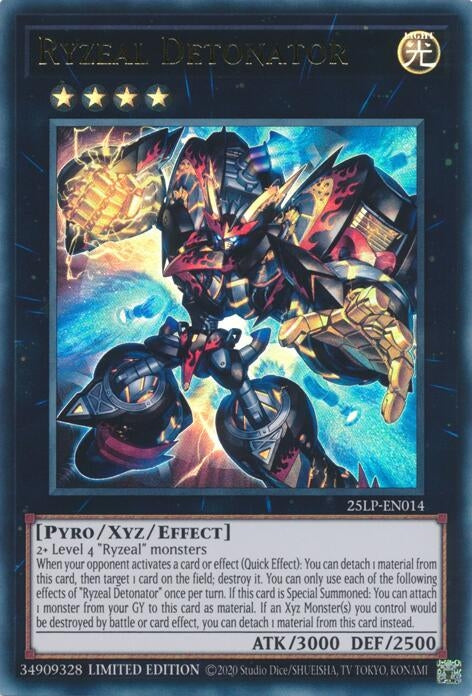Image for Ryzeal Detonator (25LP-EN014) (25LP) - YuGiOh