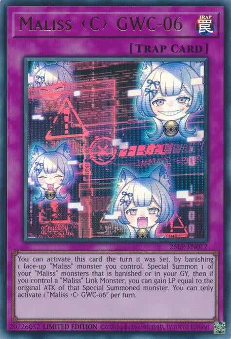Image for Maliss C GWC-06 (25LP-EN017) (25LP) - YuGiOh