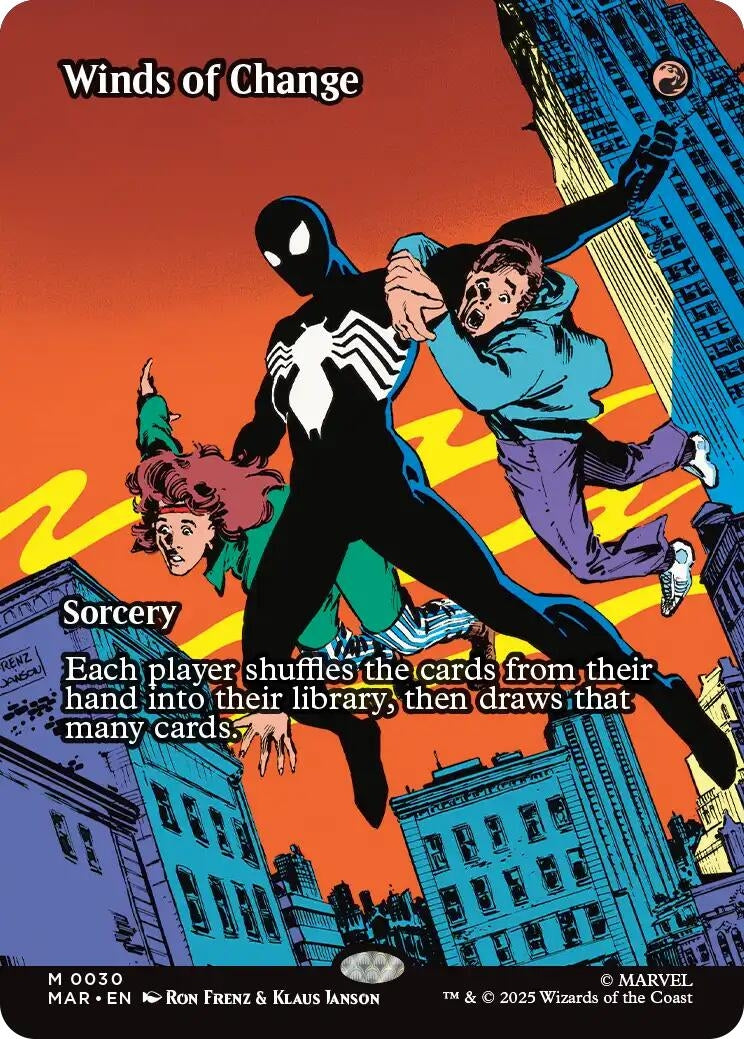 Image for Winds of Change (Borderless) (30) (MAR) - Magic: The Gathering