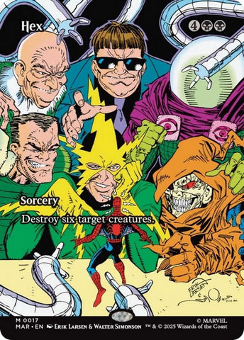 Image for Hex (Borderless) (17) (MAR) - Magic: The Gathering