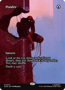 Image for Ponder (Borderless) (13) (MAR) - Magic: The Gathering