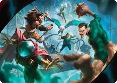 Image for Behold the Sinister Six! Art Card (7/54) (7) - Magic: The Gathering