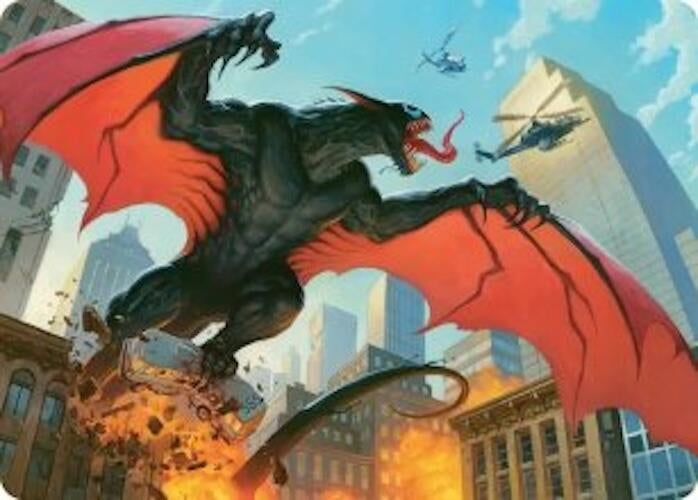Image for Grendel, Spawn of Knull Art Card (54) - Magic: The Gathering