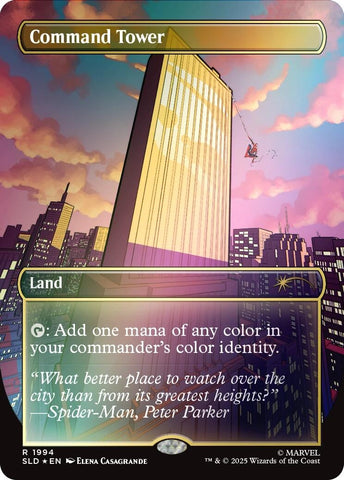 Image for Command Tower (1994) (Rainbow Foil) (1994) (SLD) - Magic: The Gathering